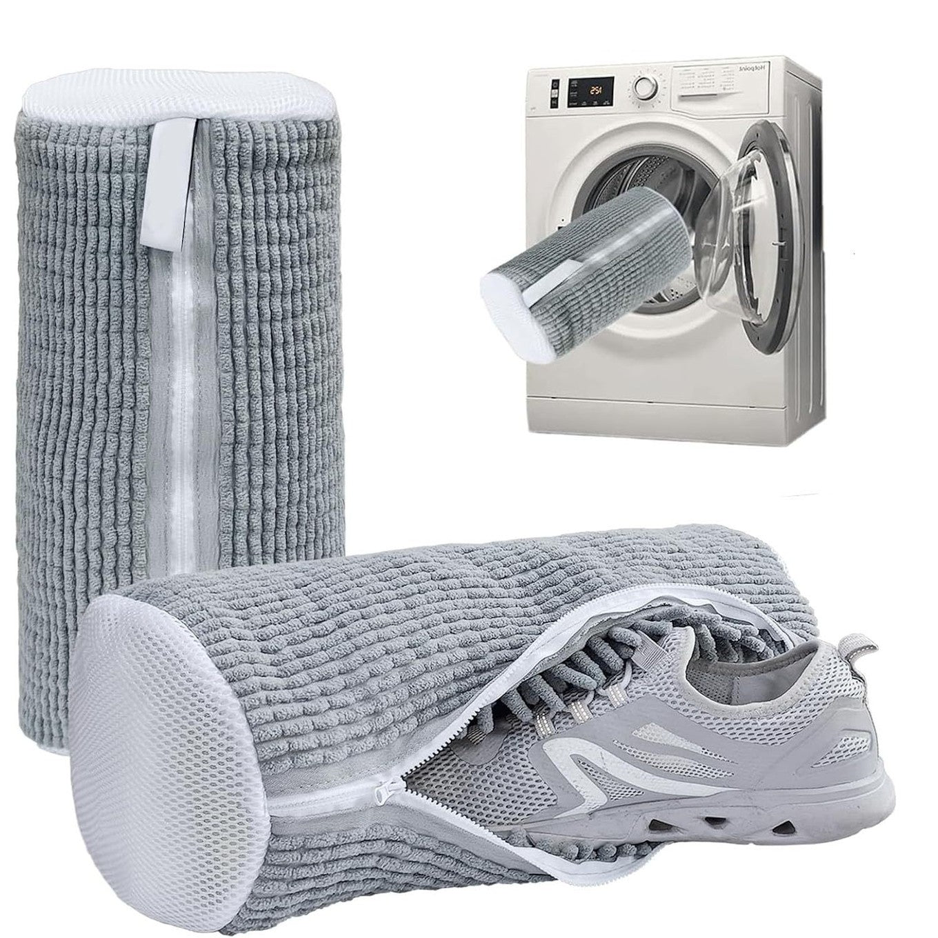 Shoe Washing Machine Bag (Grey)