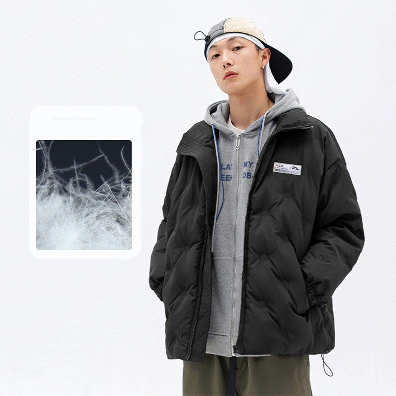 Relaxed Neck Multi-Purpose Cozy Fleece Lined Coat