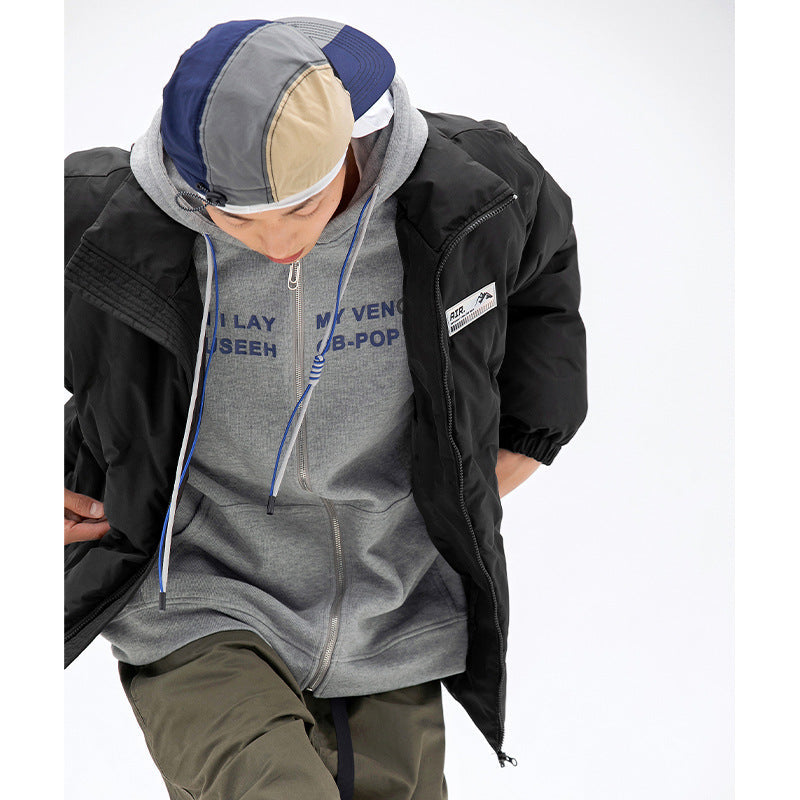 Relaxed Neck Multi-Purpose Cozy Fleece Lined Coat